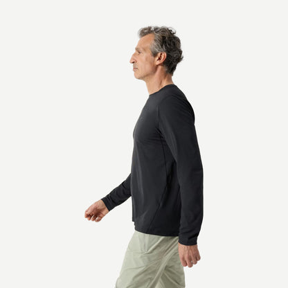 Cormac L/S Crew - Black - Galvanic.co