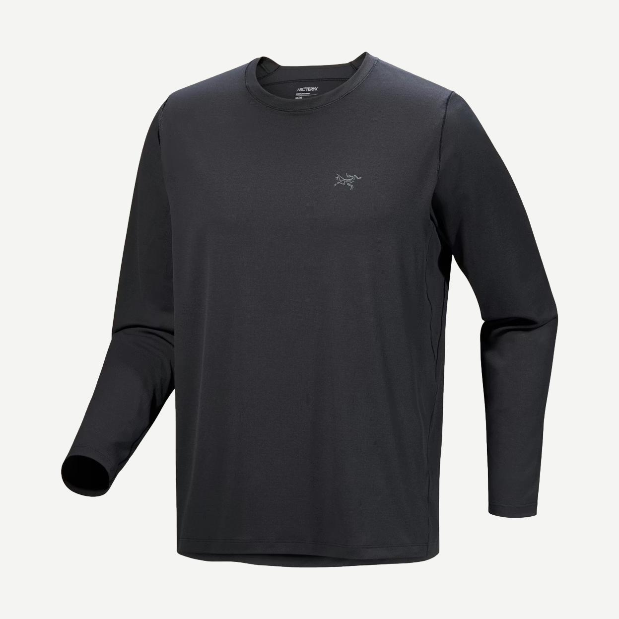 Cormac L/S Crew - Black - Galvanic.co