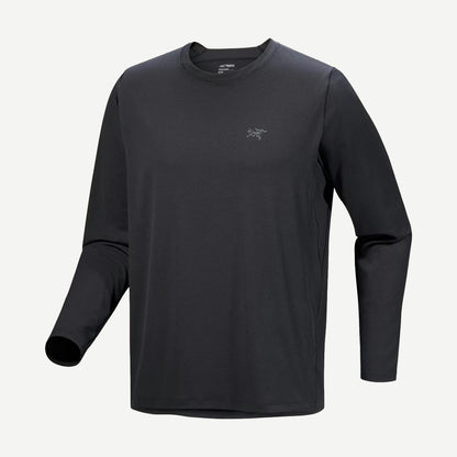 Cormac L/S Crew - Black - Galvanic.co