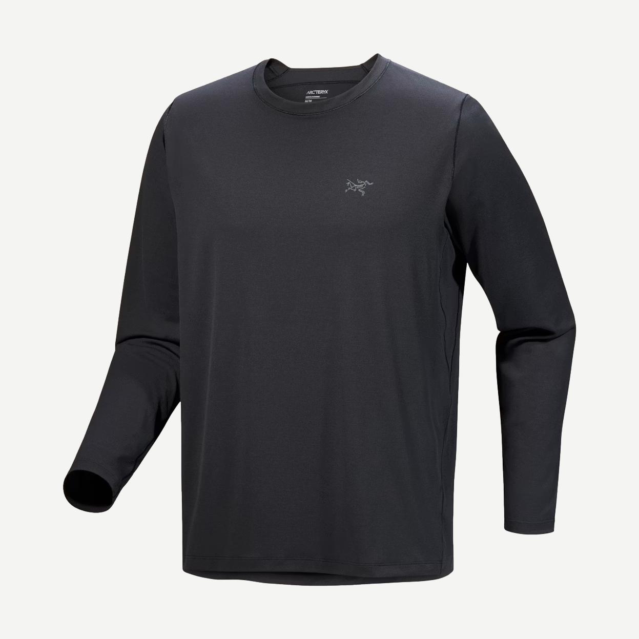 Cormac Crew M L/S - Black - Galvanic.co