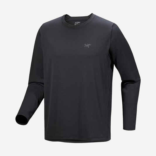 Cormac Crew M L/S - Black - Galvanic.co