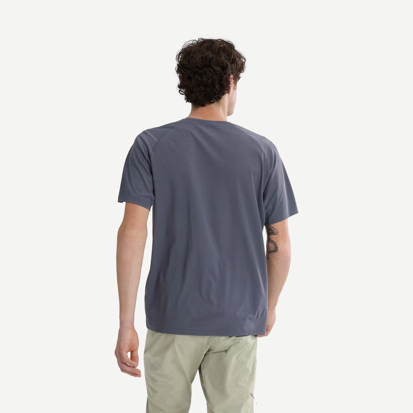 Cormac SS Crewneck -Dk Stratus - Galvanic.co