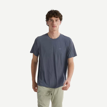 Cormac SS Crewneck -Dk Stratus - Galvanic.co