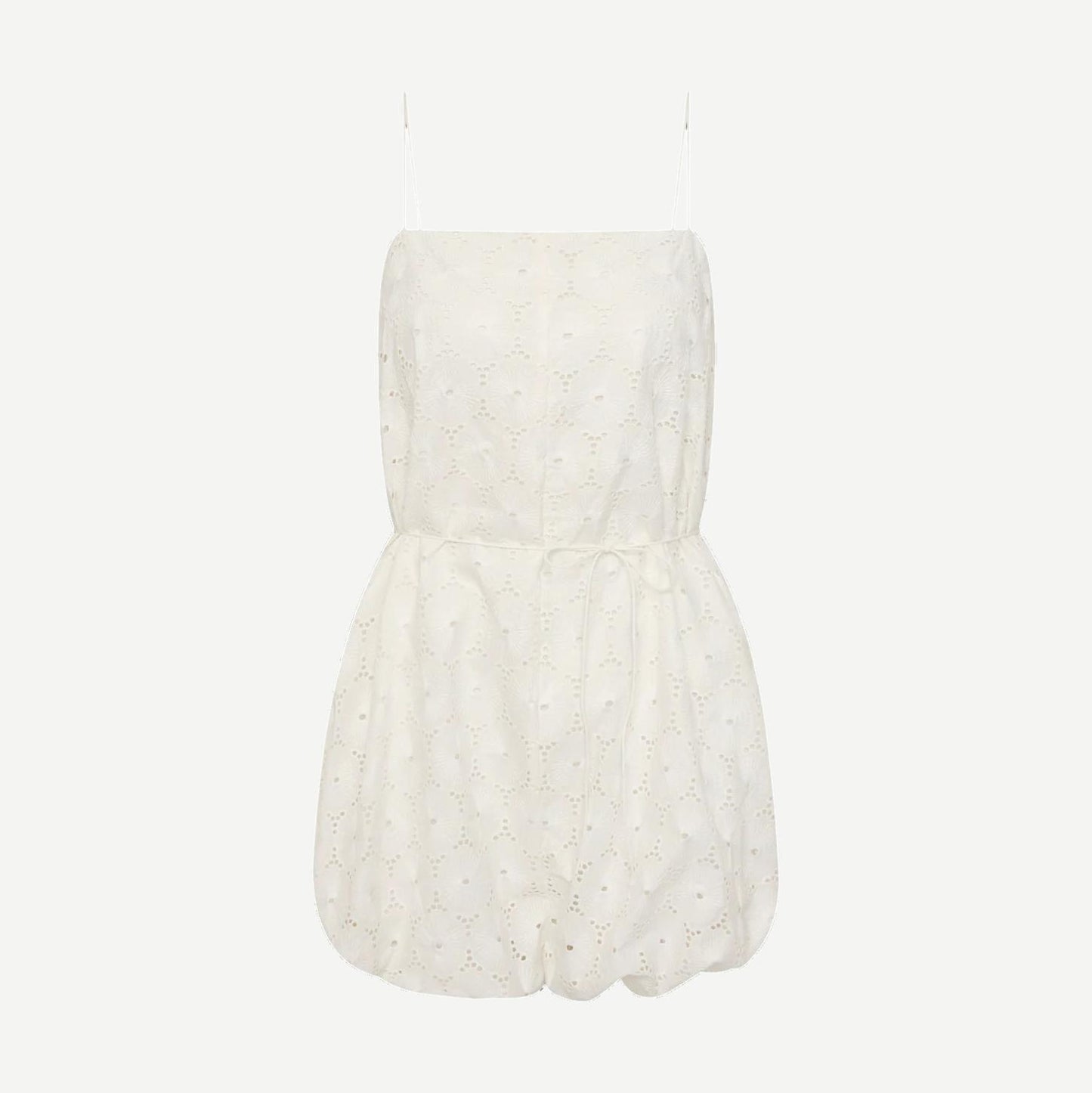 Rosella Playsuit - Dolce Broderie White - Galvanic.co