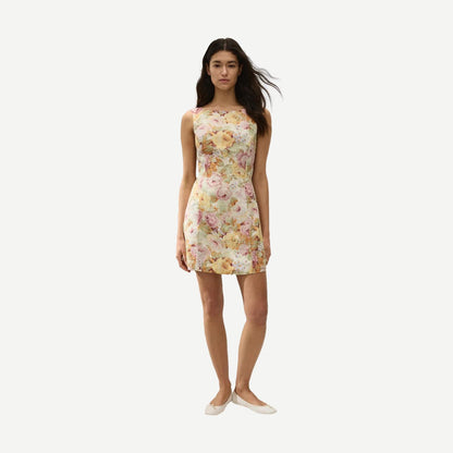 Sofia Mini Dress - Giardino - Galvanic.co