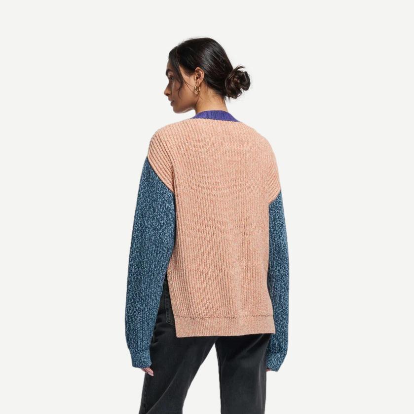 Sadi Marled Cardigan - Color Black Pheasant - Galvanic.co