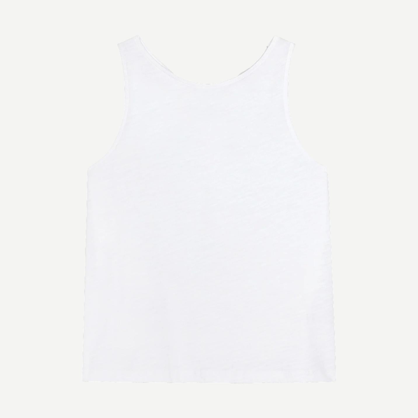 White Nation LTD Sammi Tie Back Tank top with a relaxed fit, featuring a tie-back detail and sleeveless design.