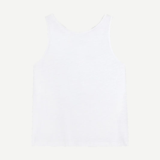 White Nation LTD Sammi Tie Back Tank top with a relaxed fit, featuring a tie-back detail and sleeveless design.