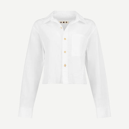 Selma Shirt - White - Galvanic.co