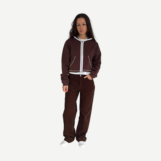 Neighborhood Zip - Chocolate Brown