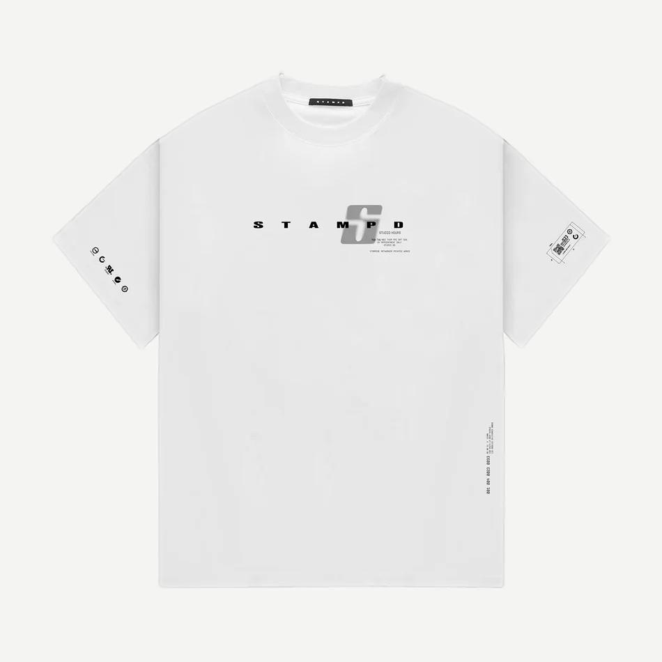 Transit Relaxed Tee - White - Galvanic.co