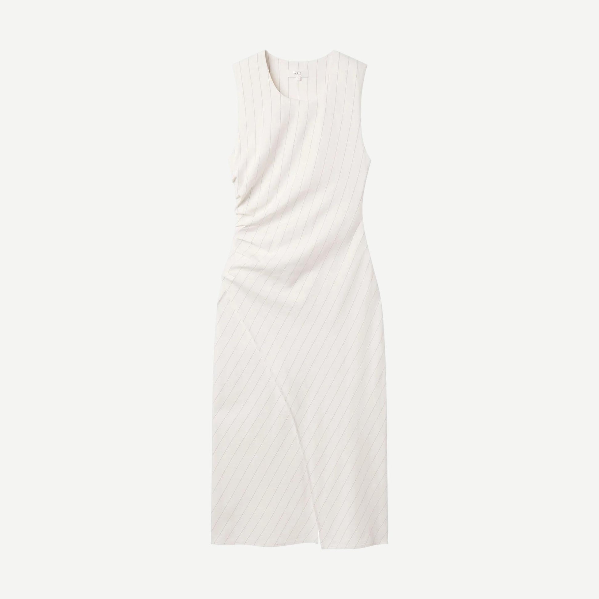 Caroline Dress - Pearl/Brown - Galvanic.co