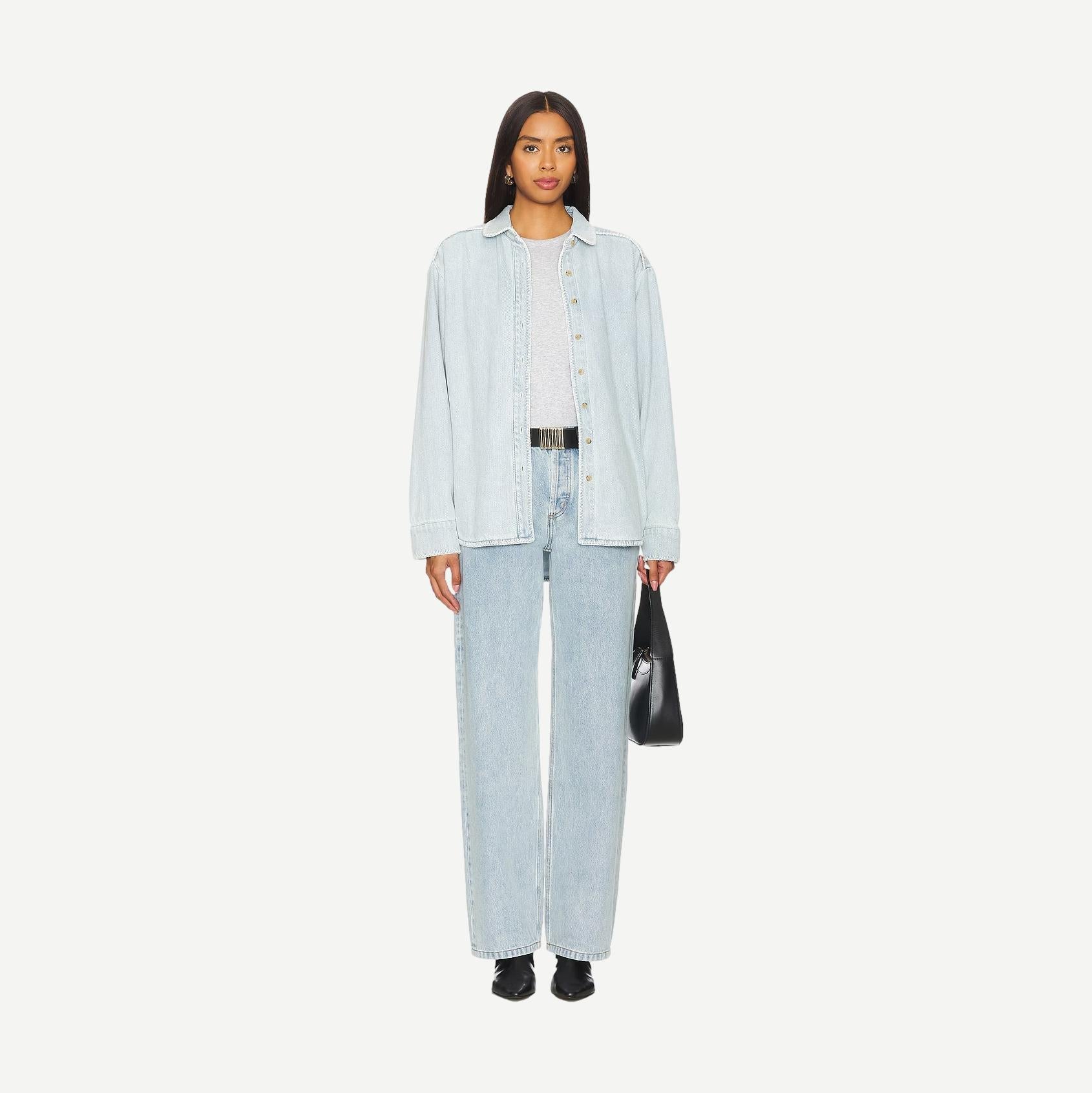 Western Shirt - Cloud Vintage Blue - Galvanic.co