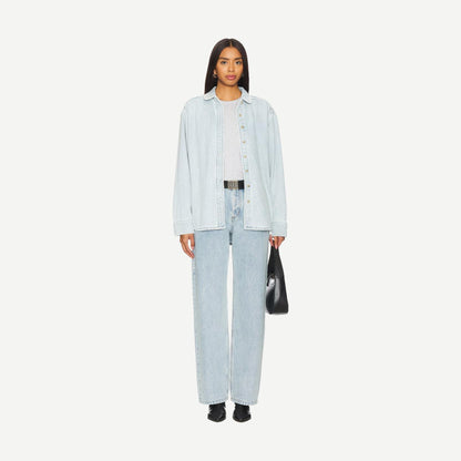 Western Shirt - Cloud Vintage Blue - Galvanic.co