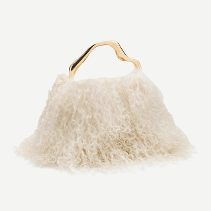 Solene Mini Top Handle - Sheep Shearling