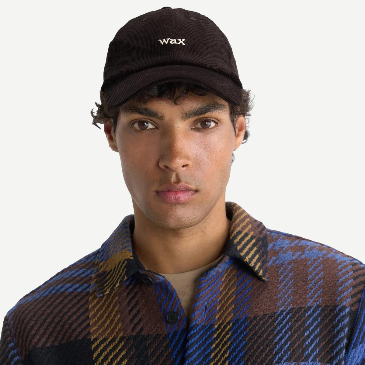 Spencer Sports Cap Cord Logo - Brown
