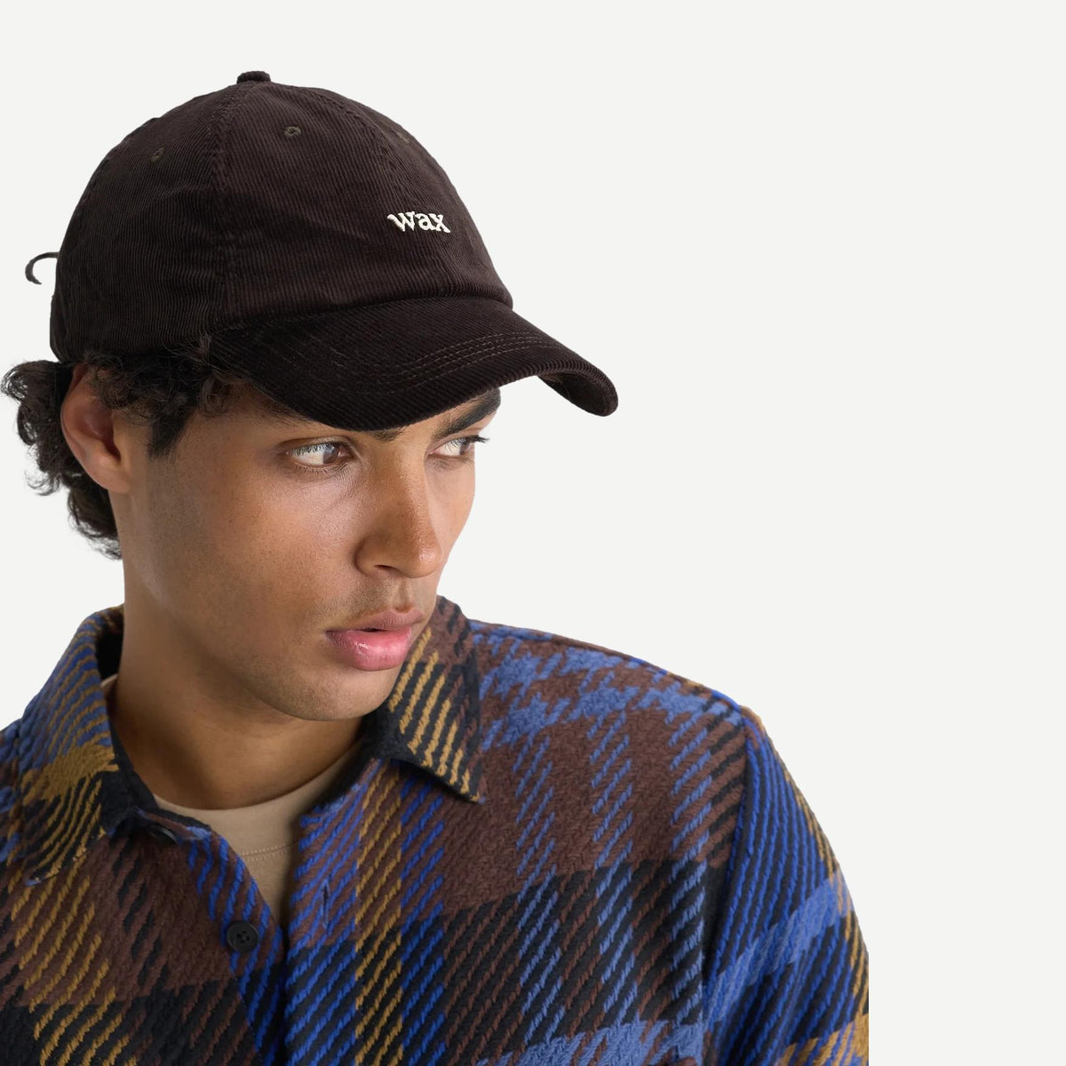 Spencer Sports Cap Cord Logo - Brown