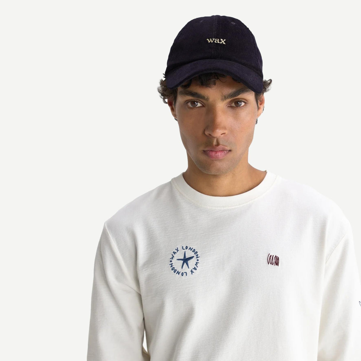 Spencer Sports Cap Cord Logo - Navy