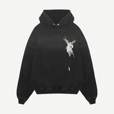 Archangel Hoodie - Stained Black - Galvanic.co