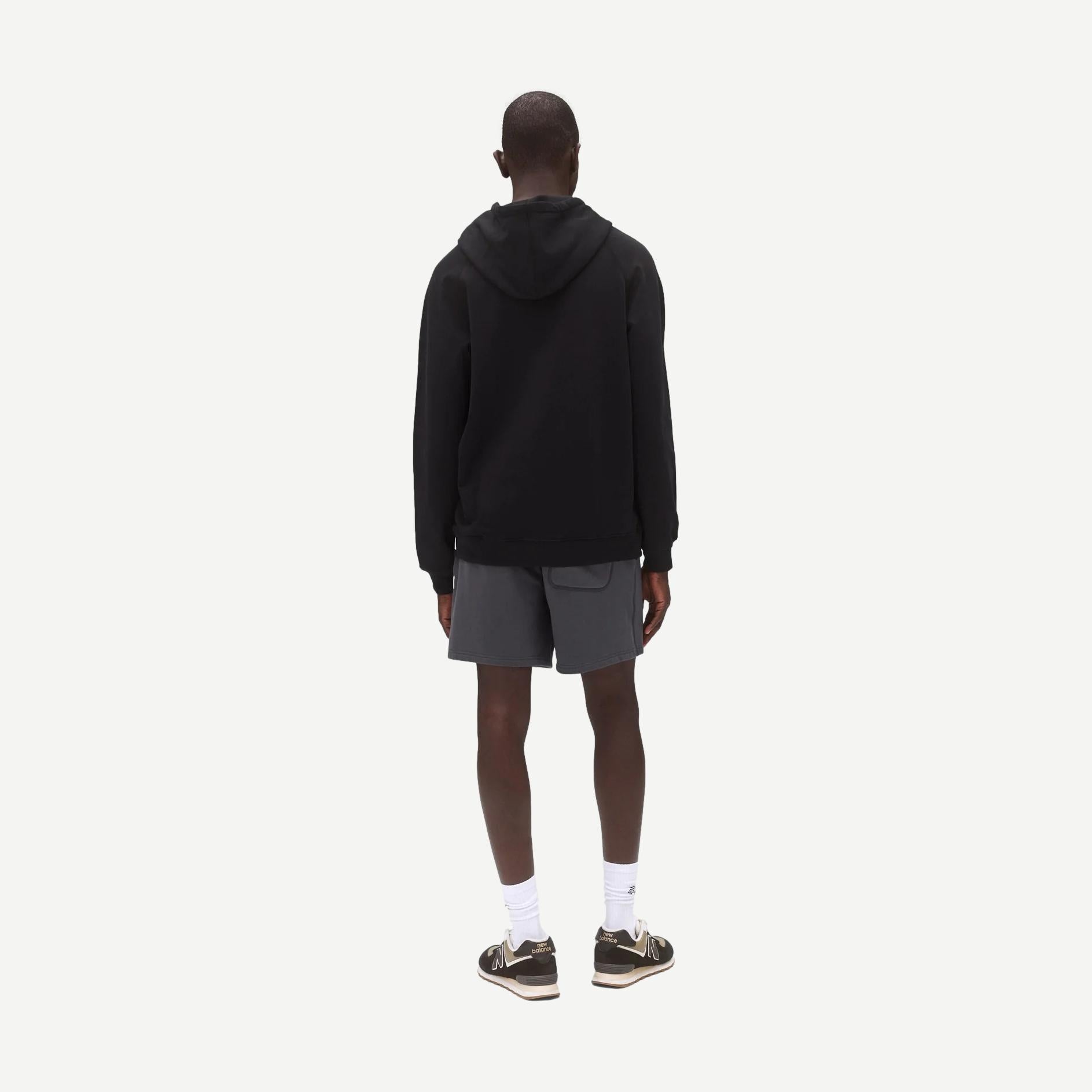 Lightweight Terry Standard Hoodie - Black - Galvanic.co