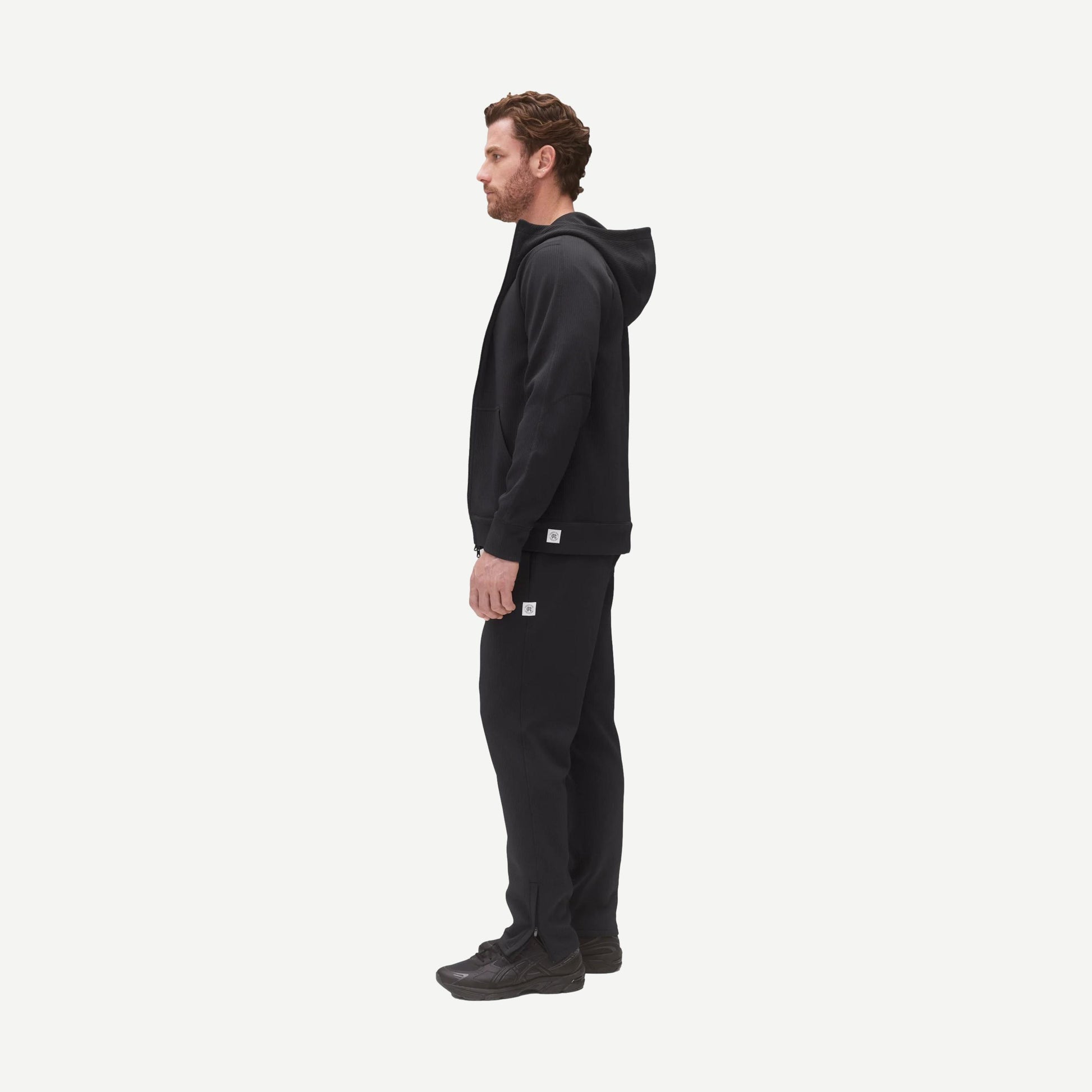 Double Knit Rally Jogger - Black - Galvanic.co