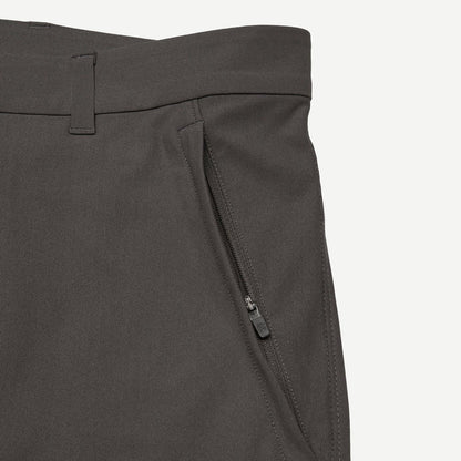Stretch Warp Knit Coach's Slim Pant - Carbon - Galvanic.co