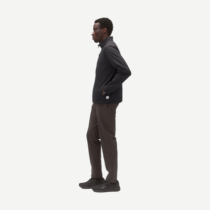 Stretch Warp Knit Coach's Slim Pant - Carbon - Galvanic.co