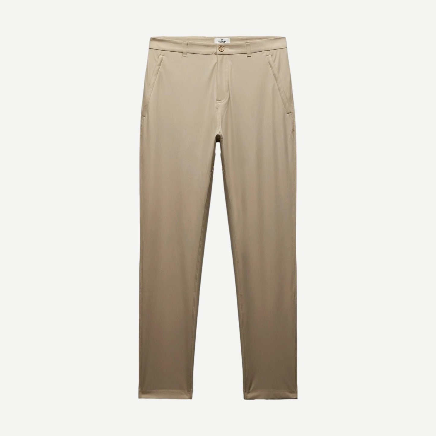 Stretch Warp Knit Coach's Slim Pant - Desert