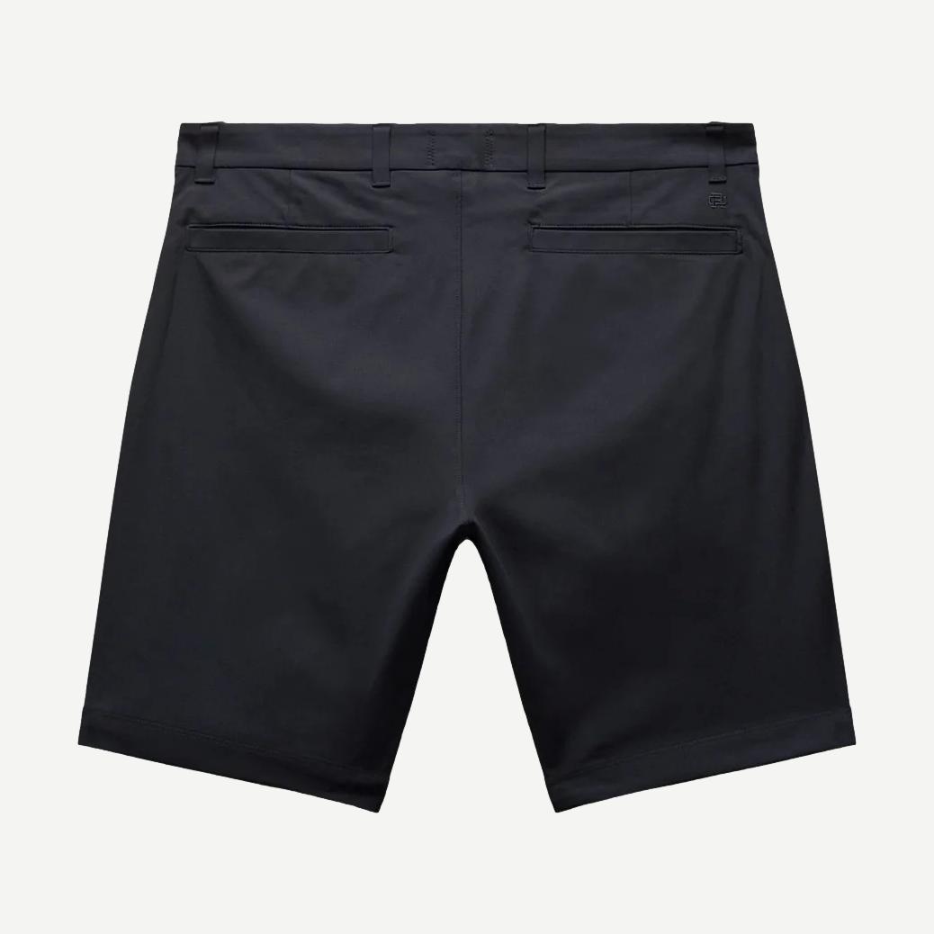 Stretch Warp Knit Coach's Slim Short 9" - Navy - Galvanic.co