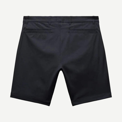 Stretch Warp Knit Coach's Slim Short 9" - Navy - Galvanic.co