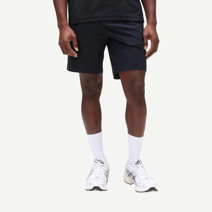 Stretch Warp Knit Coach's Slim Short 9" - Navy - Galvanic.co