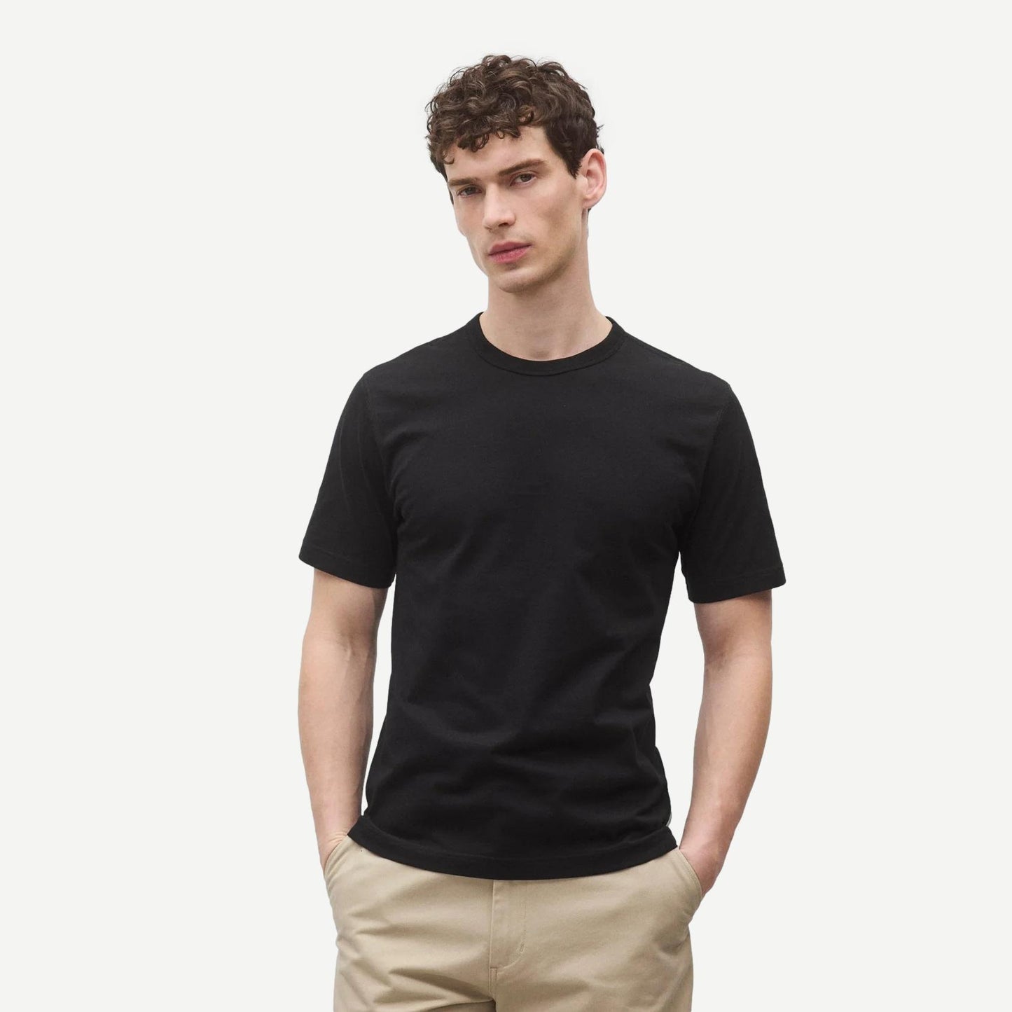 Lightweight Jersey Standard T-Shirt - Black