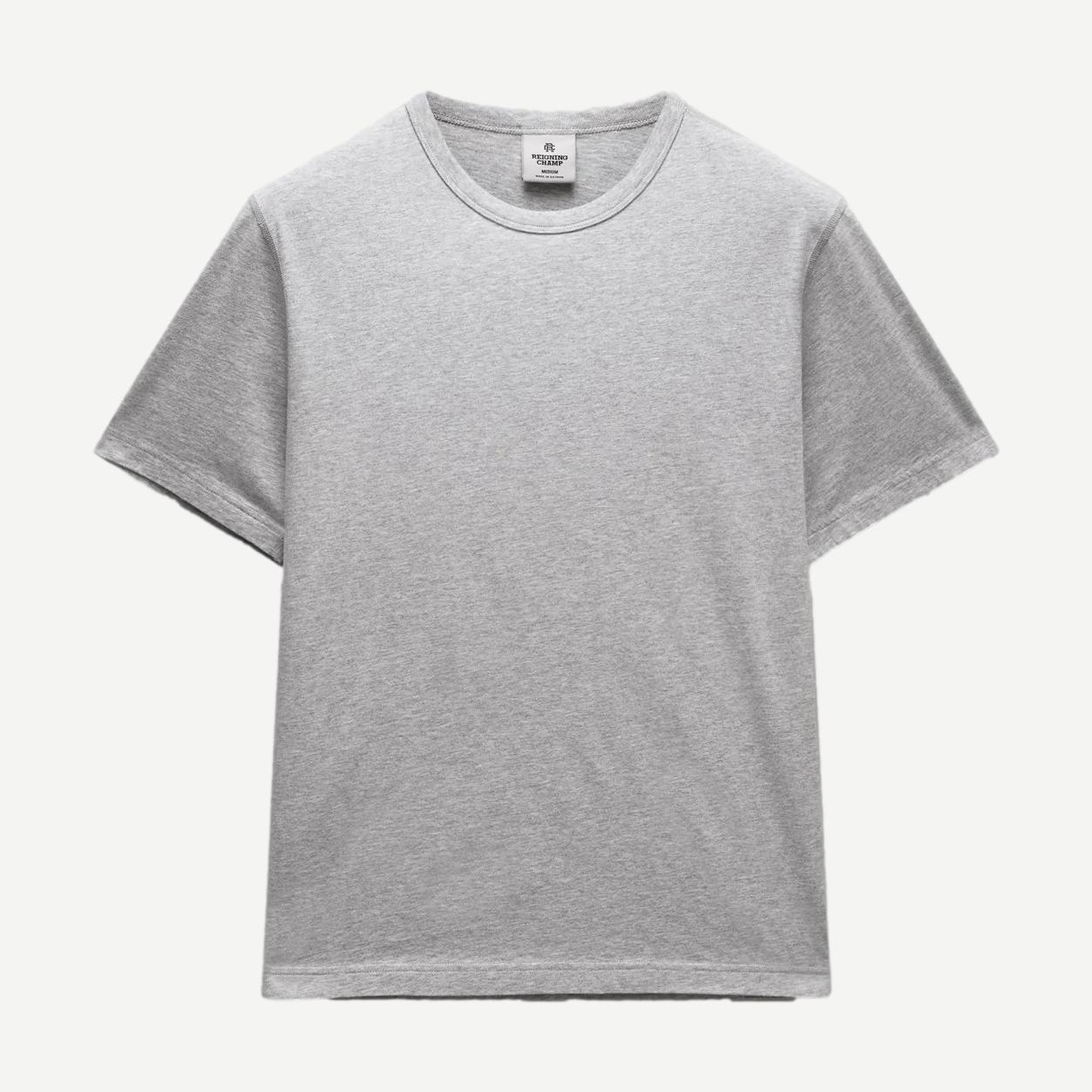 Lightweight Jersey Standard T-Shirt -  Heather Grey