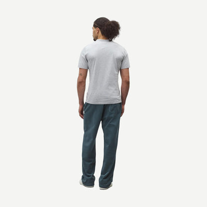 Reigning Champ lightweight jersey slim T-shirt in heather grey, front view showing soft fabric and fitted design.