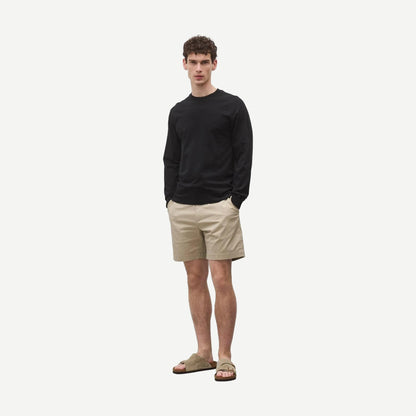 Midweight Jersey Standard L/S Tee - Black