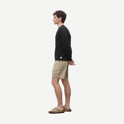 Midweight Jersey Standard L/S Tee - Black