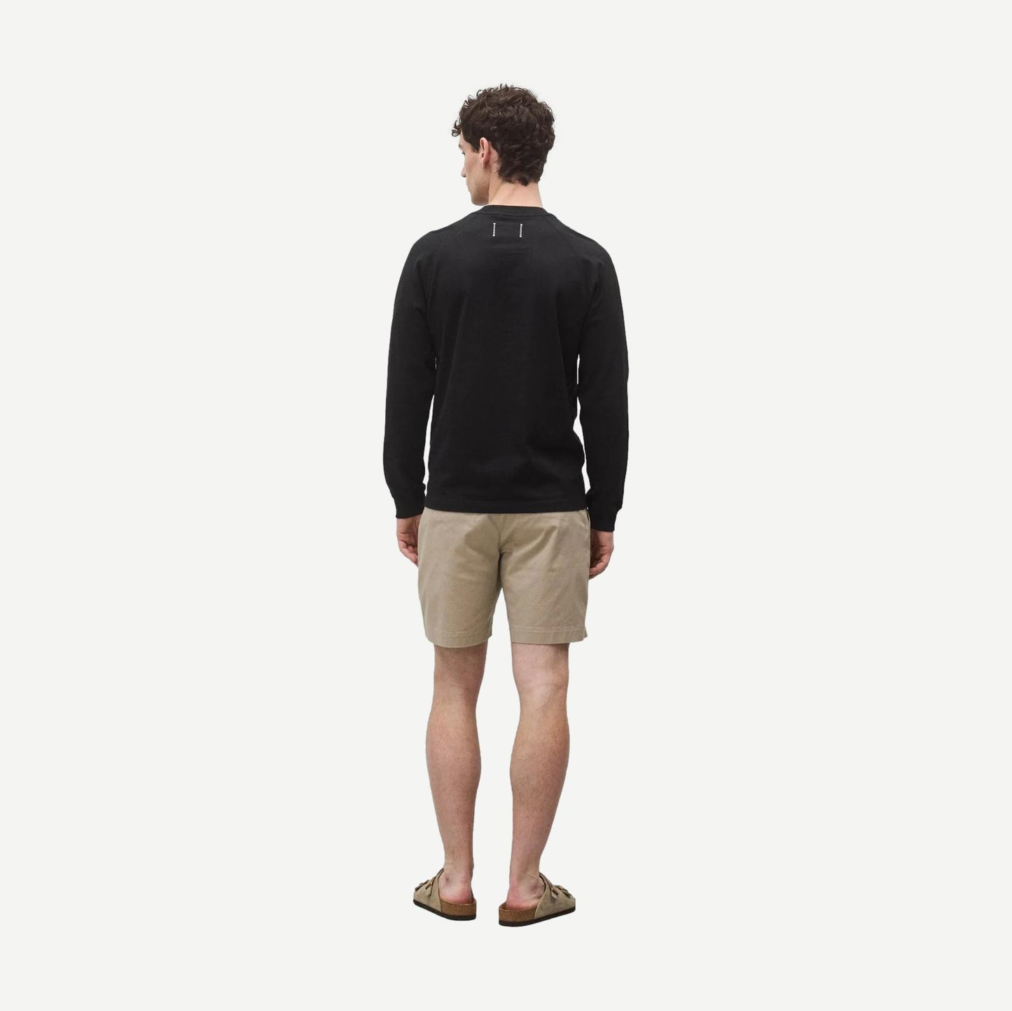 Midweight Jersey Standard L/S Tee - Black