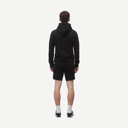 Black Reigning Champ midweight Terry slim hoodie sweatshirt with a relaxed fit and subtle branding.
