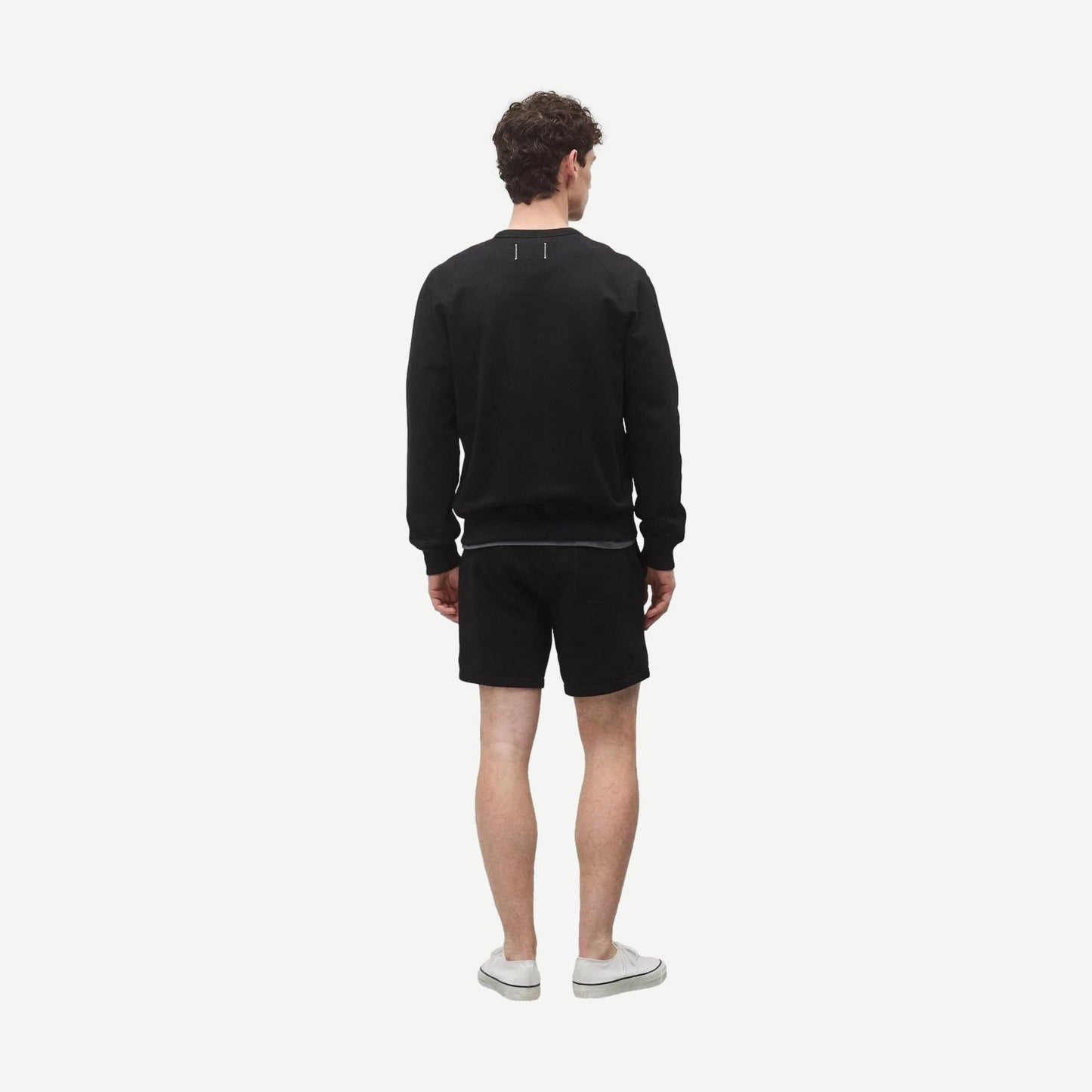 Midweight Terry Standard Crewneck - Black