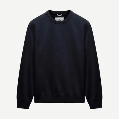 Midweight Terry Standard Crewneck - Navy