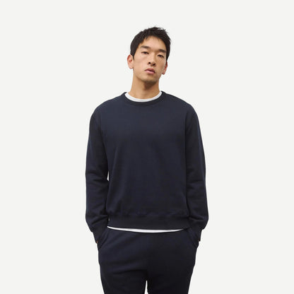 Midweight Terry Standard Crewneck - Navy