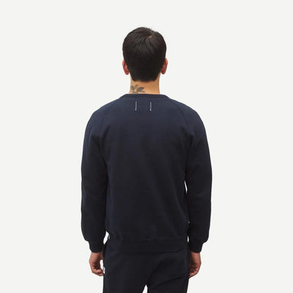 Midweight Terry Standard Crewneck - Navy