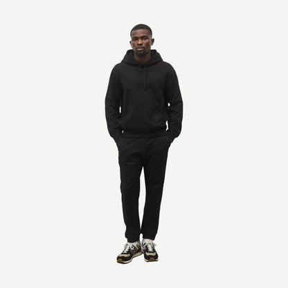 Midweight Terry Standard Hoodie - Black
