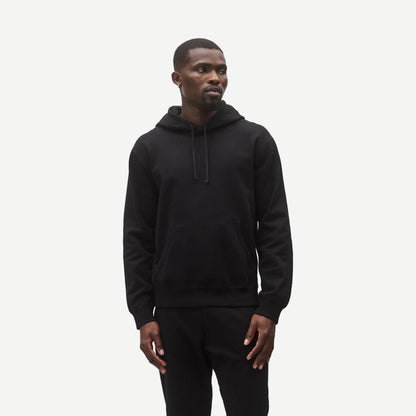 Midweight Terry Standard Hoodie - Black