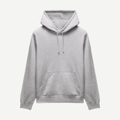 Midweight Terry Standard Hoodie - Heather Grey