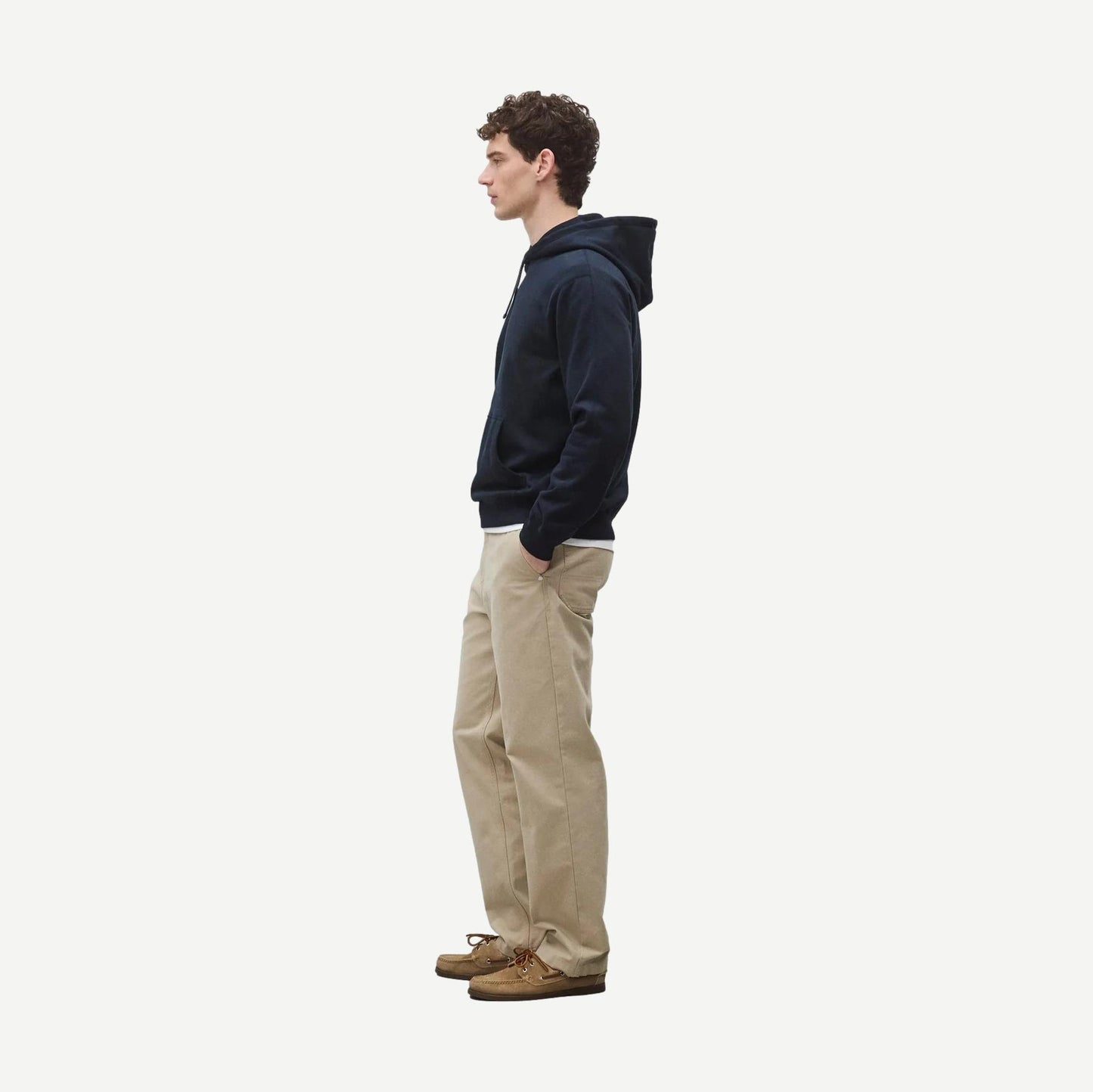 Midweight Terry Standard Hoodie - Navy