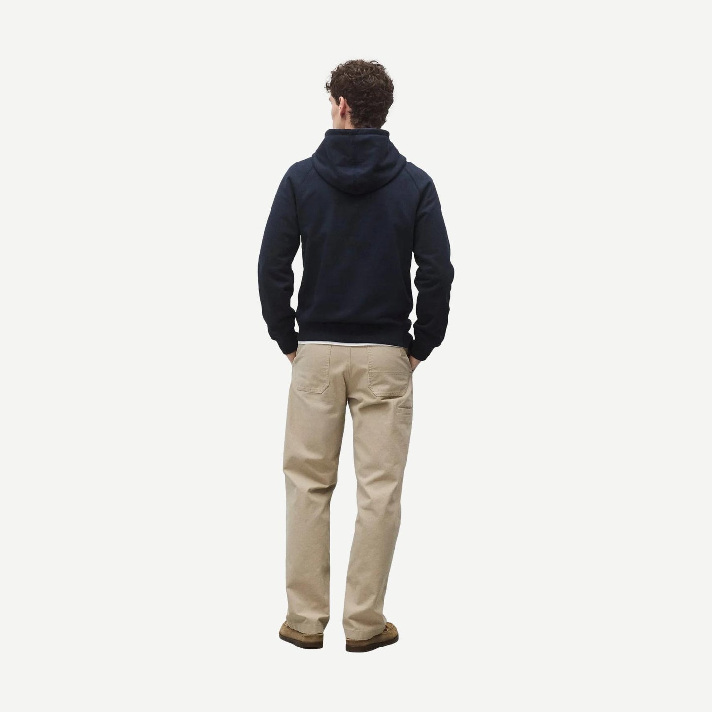 Midweight Terry Standard Hoodie - Navy