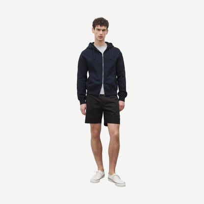 Midweight Terry Standard Zip Hoodie - Navy