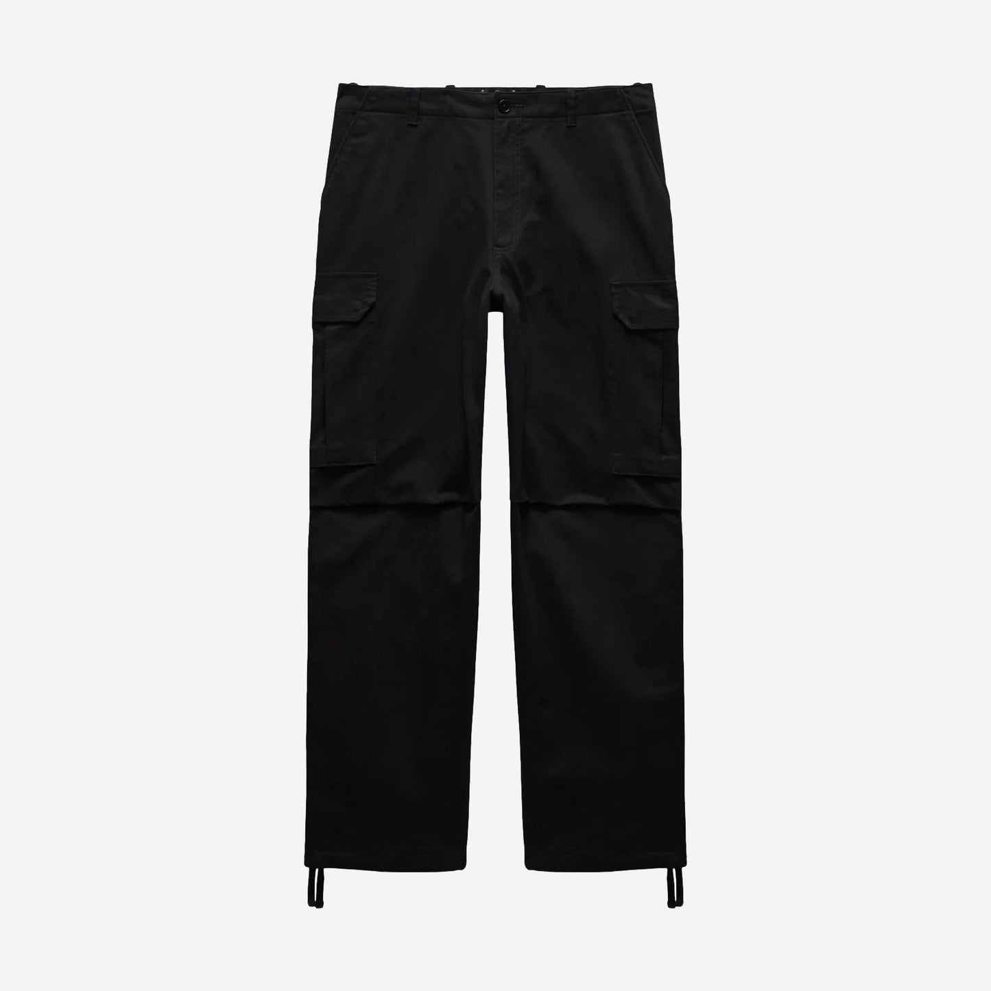 Cotton Chino Keeper Cargo - Black