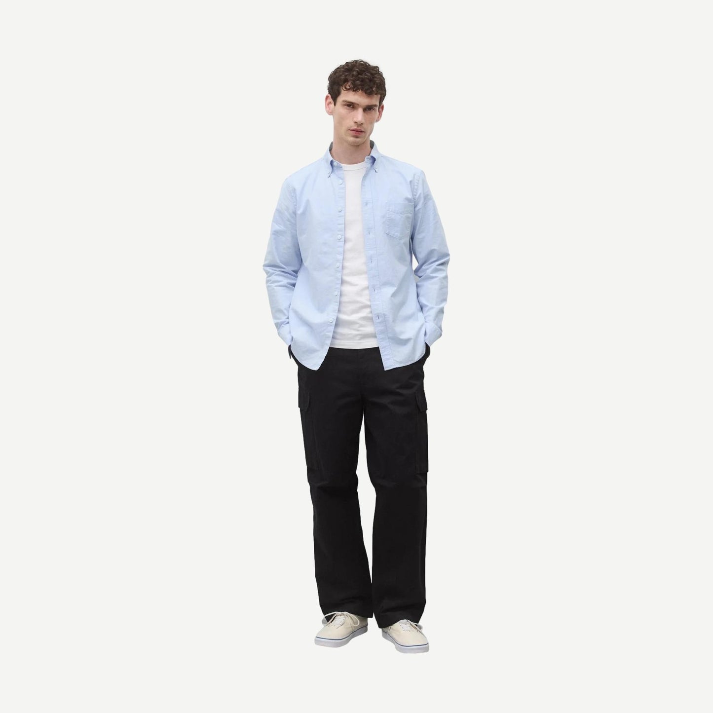 Cotton Chino Keeper Cargo - Black